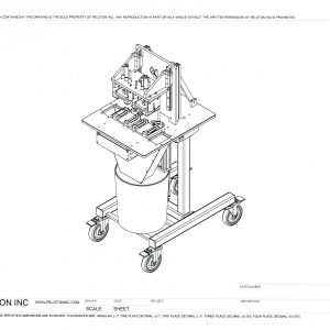 Peloton-Blow-Mold-Trim-Station-Drawing